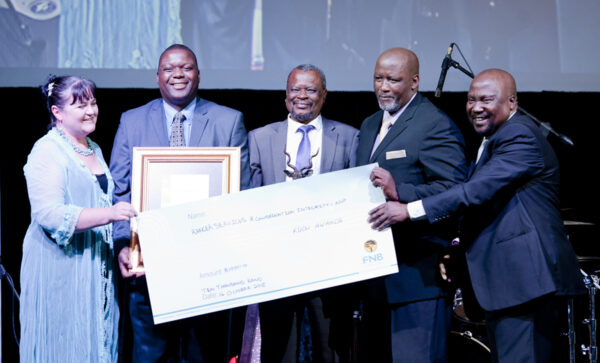 Best Performing Division award winner, Ranger Services and Conservation Intergrity KNP