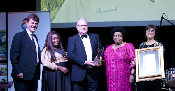 Community Contribution to Conservation Award winner, egion of the year award; Marakele Honorary Rangers Region