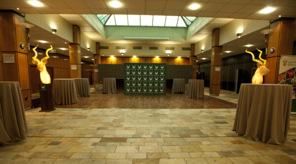 Foyer set up