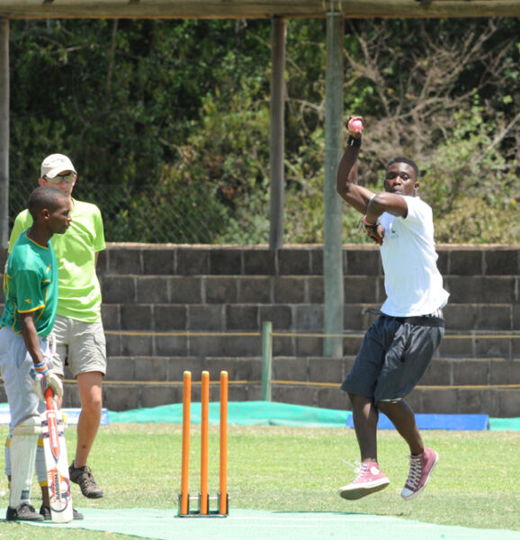 Marakele men bowling for Mokala men