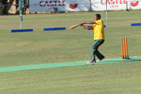 Mokala men batting