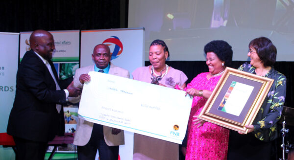 The Lifetime Contribution Award winner Katiso James Mokoena