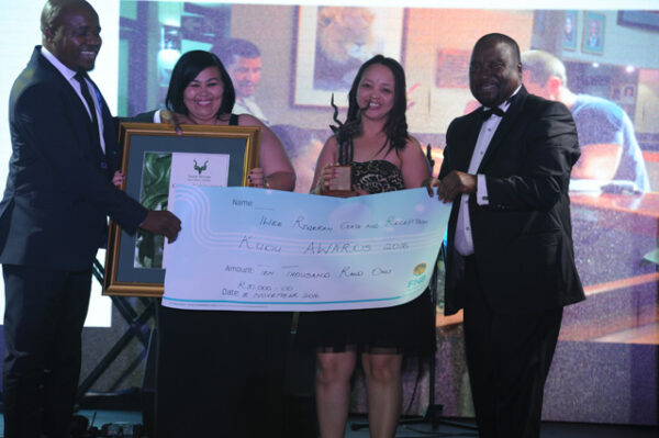 Winner of Best Perfoming Entrance Gate or Reception; Twee Revieren Gate and Reception of Kgalagadi National Park