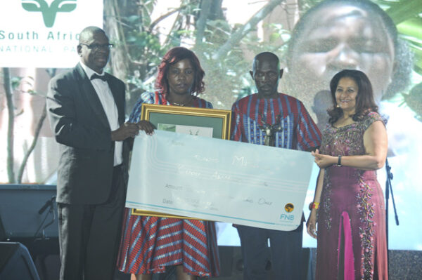 Winner of Environmental Media Contribution – Best Journalist; Gladys Mathebula