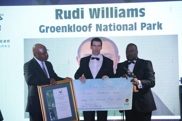 Winner of Excellent Performance in the Workplace; Kyle Smith of Golden Gate