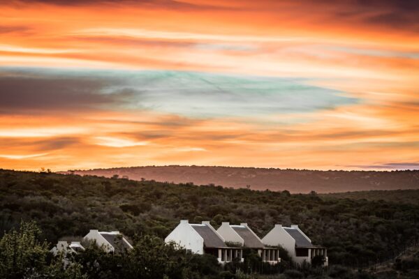 Addo Elephant National Park_Landscape_Houses in the morning sunrise_Rudolph de Girardier_IMGS0474-HDR
