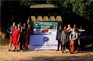Blind learners in Kruger