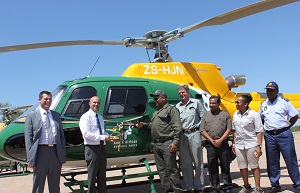 SANParks receives air support