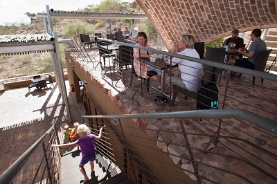 mapungubwe restaurant stairs