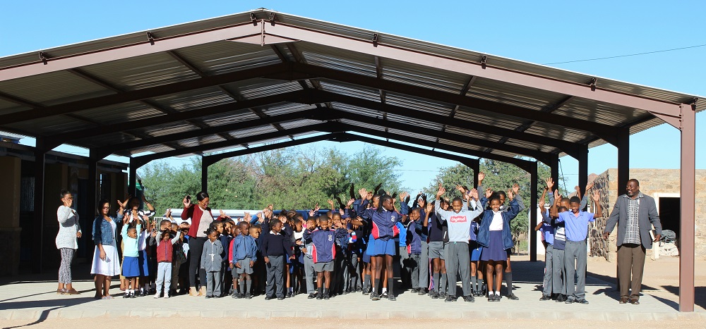 Riemvasmaak Learners in assembly area 2