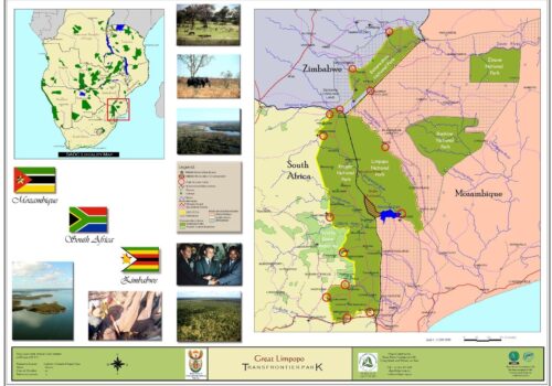 Great Limpopo Transfrontier Map: Location