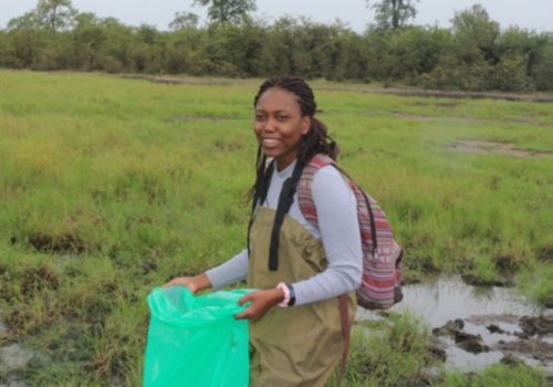 Interns and junior scientists in Kruger: Khensani Nkuna