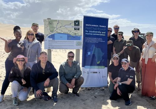 SANParks and OFB colleagues meet in Addo Elephant National Park to share expertise, experiences and exchange knowledge on governance and management planning of Marine Protected Areas in South Africa and France
