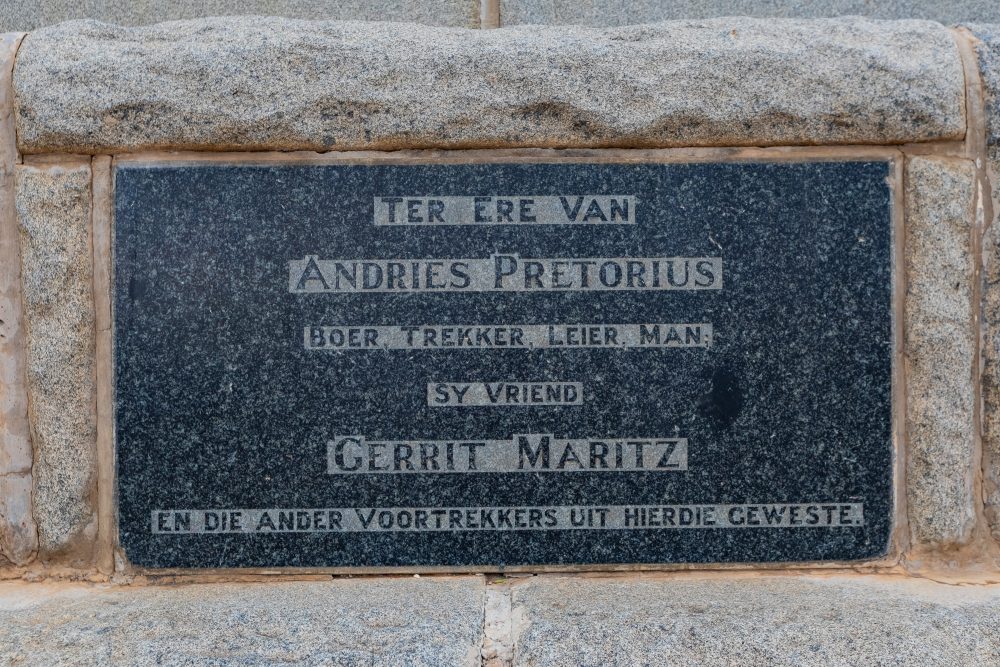 SANPARKS - Camdeboo NP - Andries Pretorius Monument-251024-22