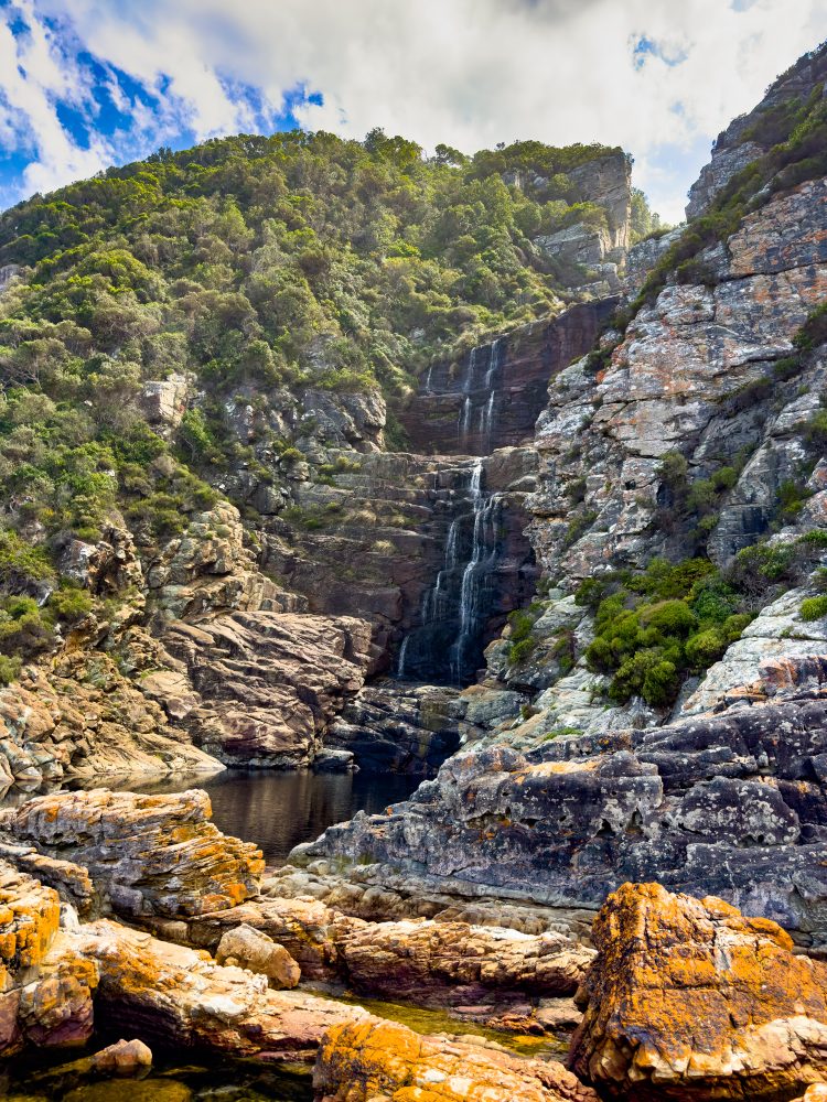 SANPARKS - Garden Route NP - EXTRAS - Storms River Mouth - Otter Trail Waterfall-251013-1