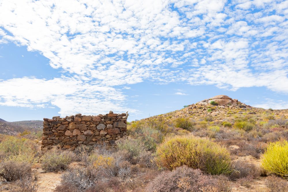 SANPARKS - Namaqua NP - Wildeperdhoek Pass Prison Ruins-260203-17