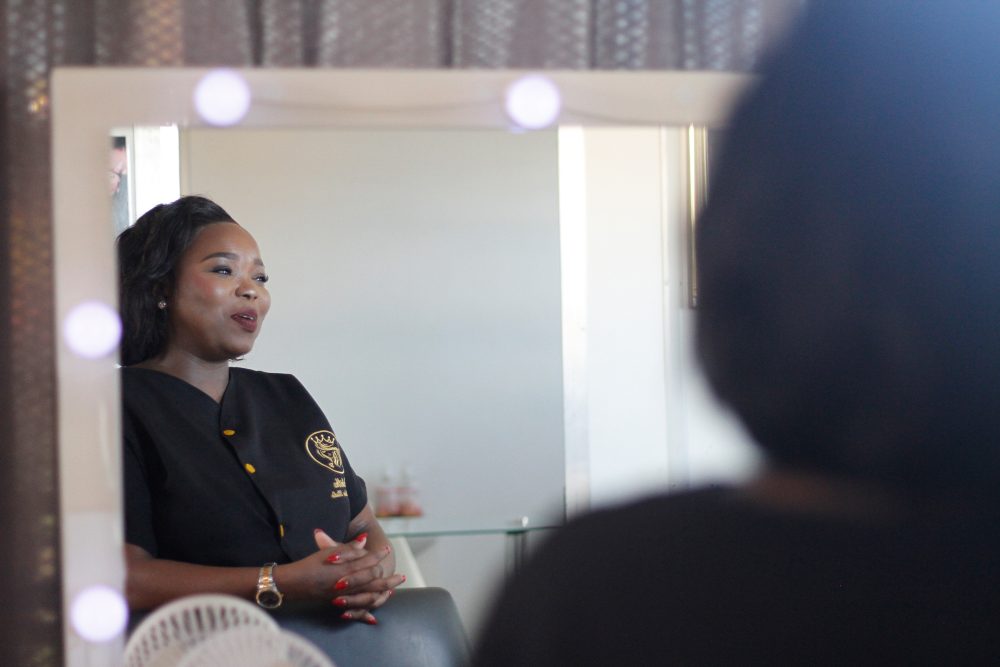 Buhlebethu beautician